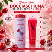 Brave Girls Docciaschiuma Fruit Energy ciliegia 236ml