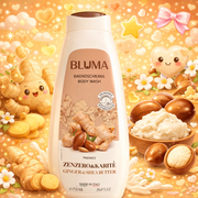 Bagnoschiuma Zenzero e Karité Idratante – Pelle Nutriente e Tonificante