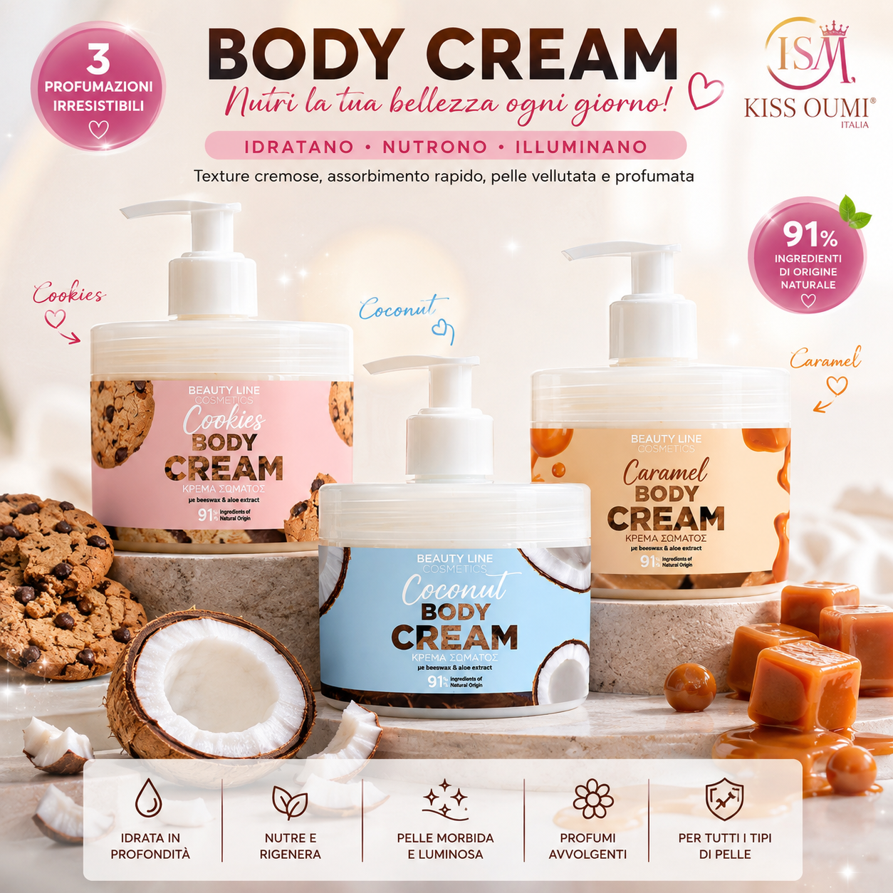 BodyCream Beauty Line 500 ml