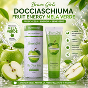 Brave Girls Docciaschiuma Fruit Energy Mela Verde 236ml