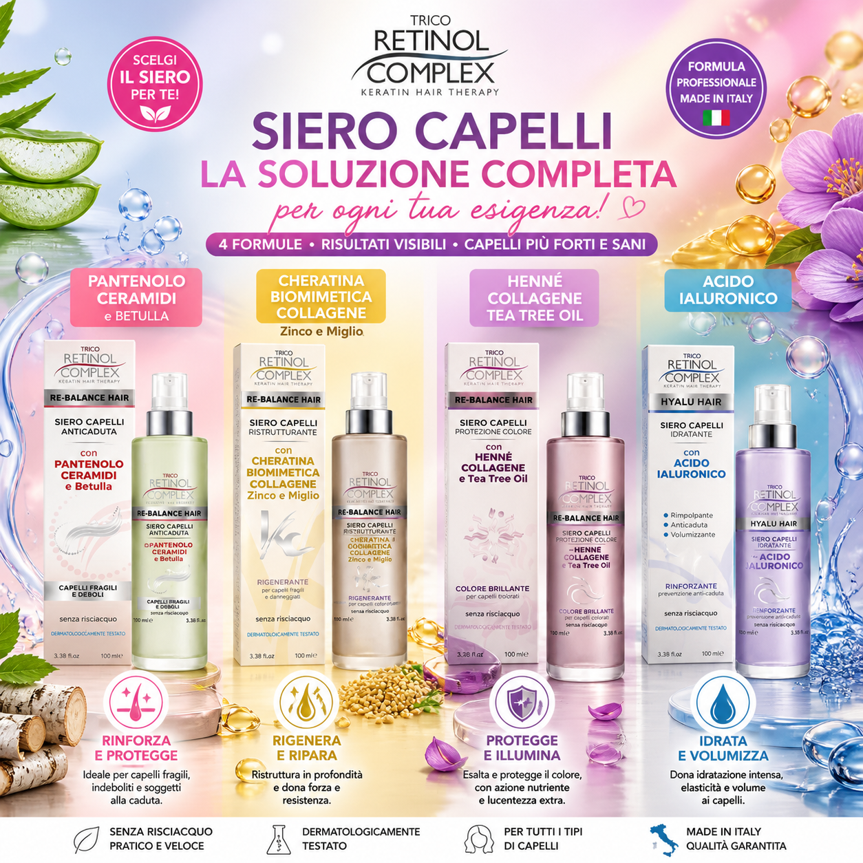 ✨ Retinol Complex – Siero Capelli (100 ml)