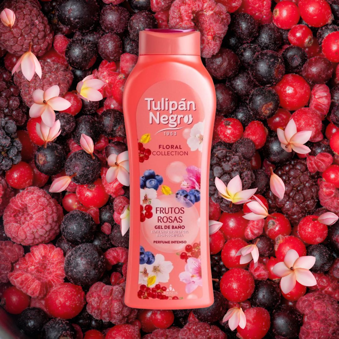 Tulipán Negro Gel Doccia Frutos Rosas 650 ml