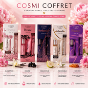 Cosmi Coffret Profumi Donna + Crema corpo – Set Regalo Fragranze