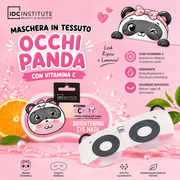 IDC Institute Occhi Panda Vitamin C – Maschera Occhi Illuminante in Tessuto