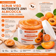 SCRUB FACE COMPLEX VISO | ALBICOCCA