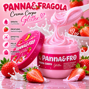 Face Complex Crema Corpo Glitter Panna & Fragola – Crema Profumata Dolce 300ml