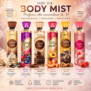 VERY YOU BODY MIST 250ML – Acque Corpo Profumate Donna | Fragranze Dolci, Fruttate e Gourmand