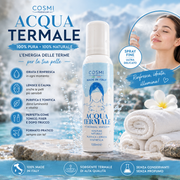 Acqua Termale Spray Viso e Corpo Cosmi Idratante e Lenitiva
100ml