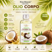 OLIO CORPO E CAPELLI AL COCCO 🥥 150 ML