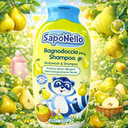 •	Body Wash Pera 400ml – Dermatologicamente Testato