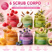 LUNENCO SCRUB CORPO 250GR / VARIE FRAGRANZE