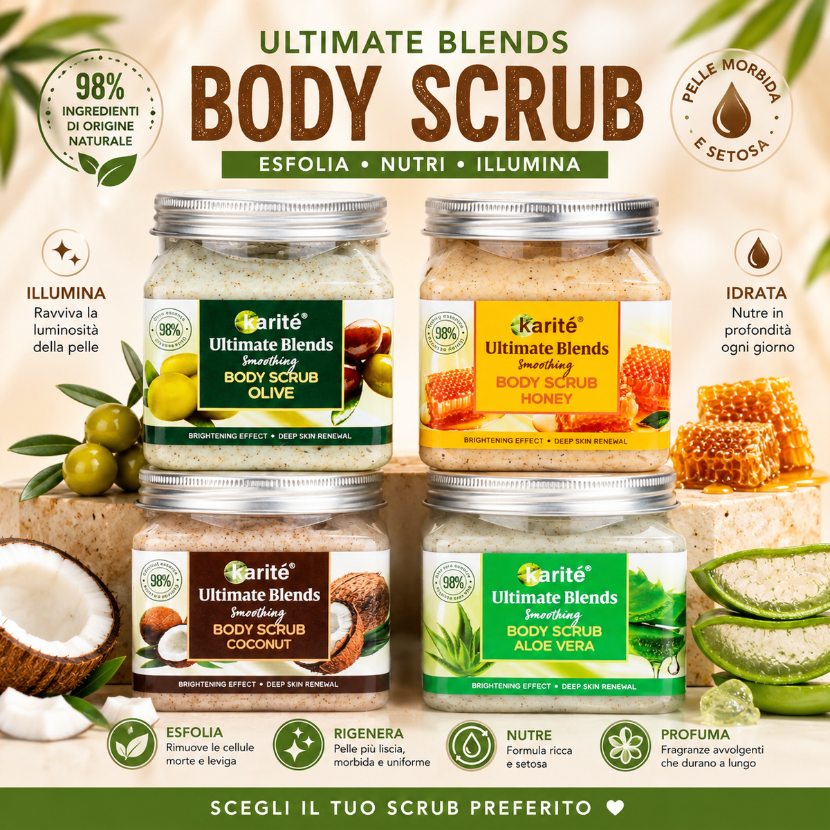 BODY SCRUB KARITÈ