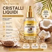 Splend’Or Cristalli Liquidi al Cocco Olio Capelli Lucidante Nutriente 100 ml