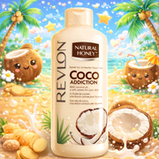 Bagnoschiuma al Cocco Idratante – Pelle Morbida e Profumata (Revlon Natural Honey)