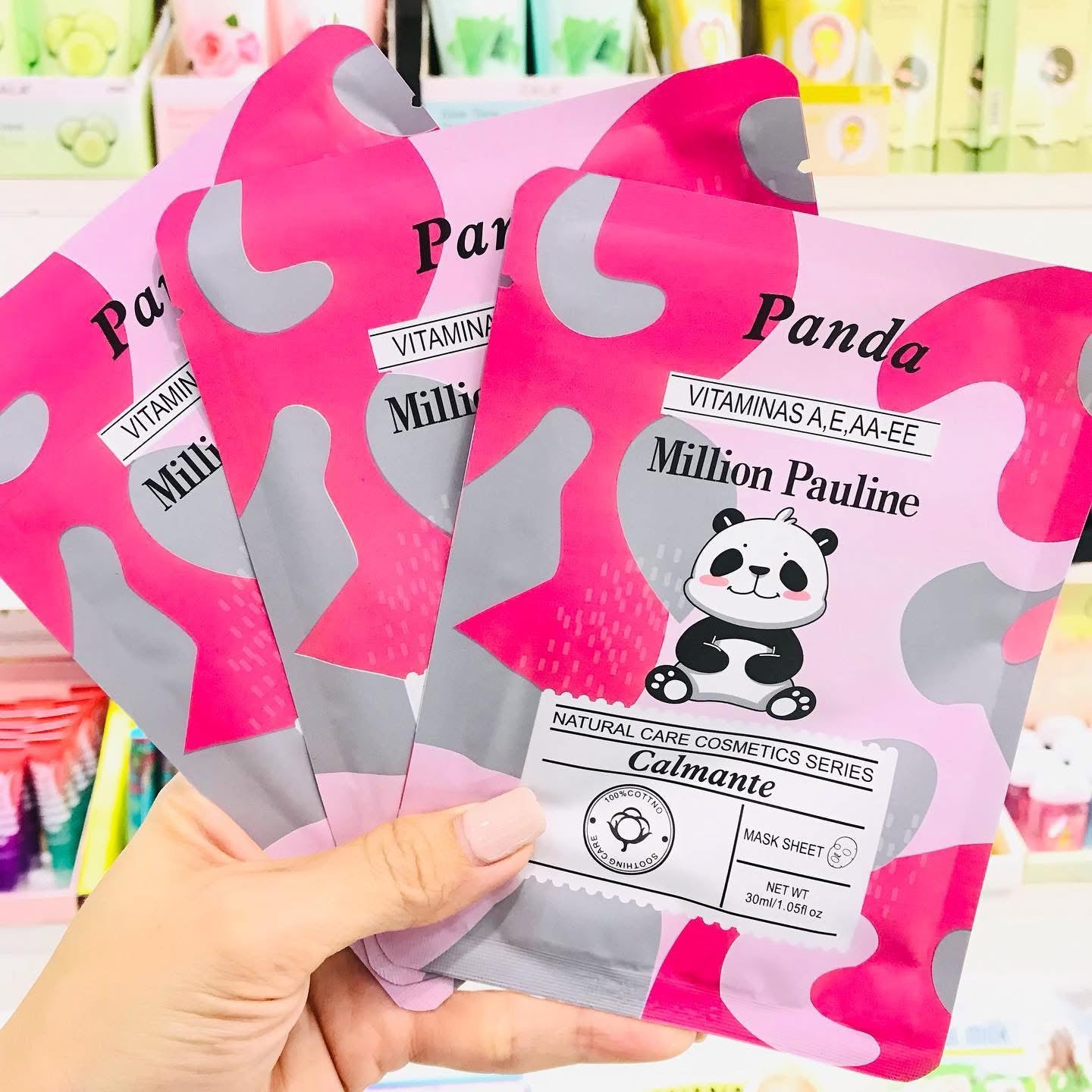 Maschera viso panda 🐼 calmante