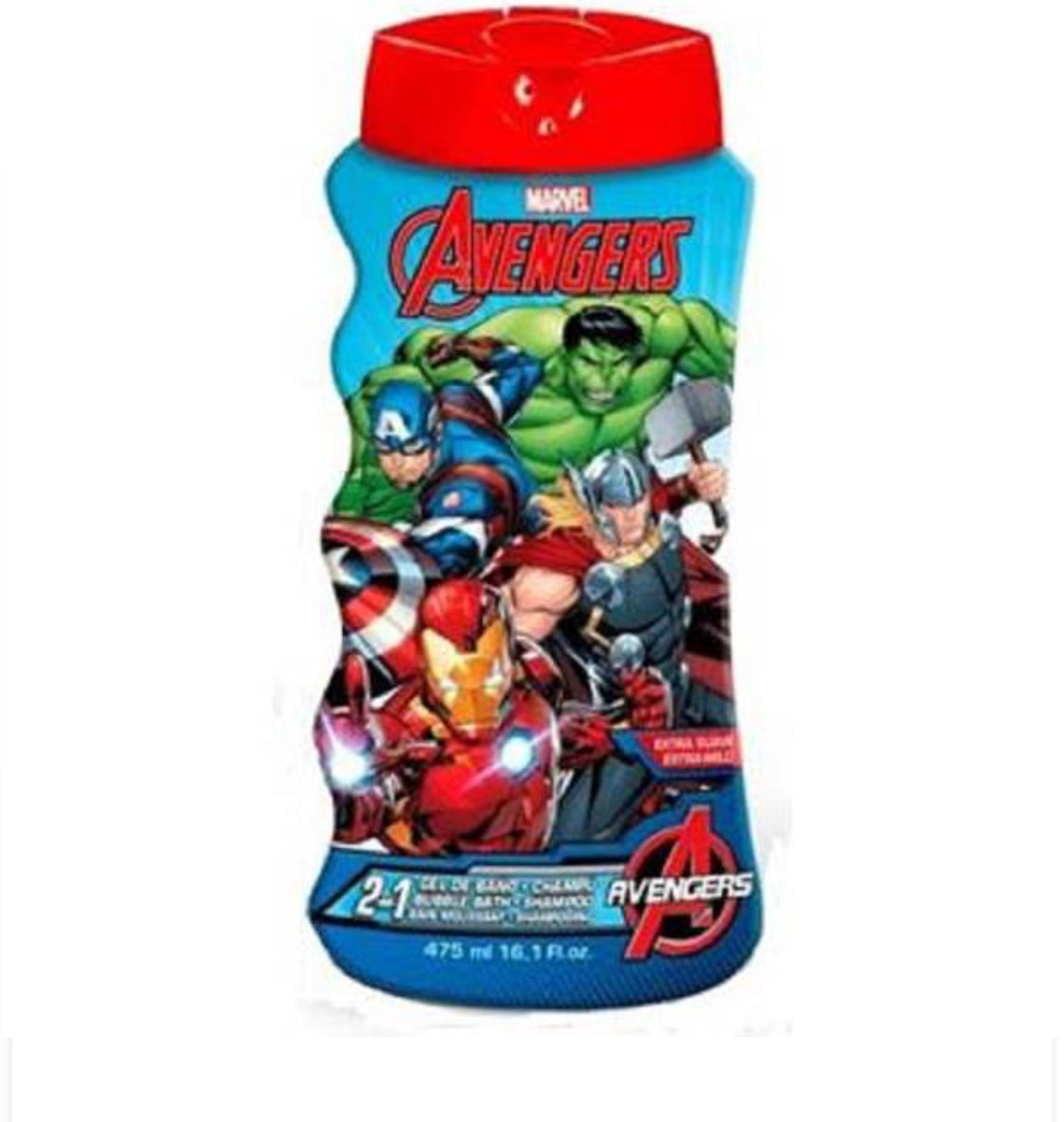 Avengers Bagnoschiuma & Shampoo 2 in 1 Marvel Kids 475 ML