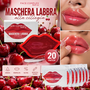 FACE COMPLEX Maschera Labbra alla Ciliegia 20 Patch Idratanti e Nutrienti