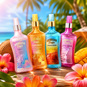 Spray Corpo Profumato Hawaiian Tropic 250ml ✨🌴 Fragranza Tropicale Shimmer Effetto Glow