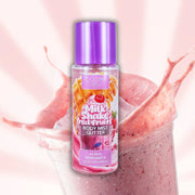 Acqua Profumata Glitterata Cosmi Premium Milk Shake Red Fruits Body Mist Glitter