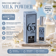 Dolci Sguardi N.65 Milk Powder EDT 50ml – Profumo Talcato Bianco Latte