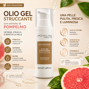 Naturaverde Olio Gel Struccante al Pompelmo 50ml 🍊🌿