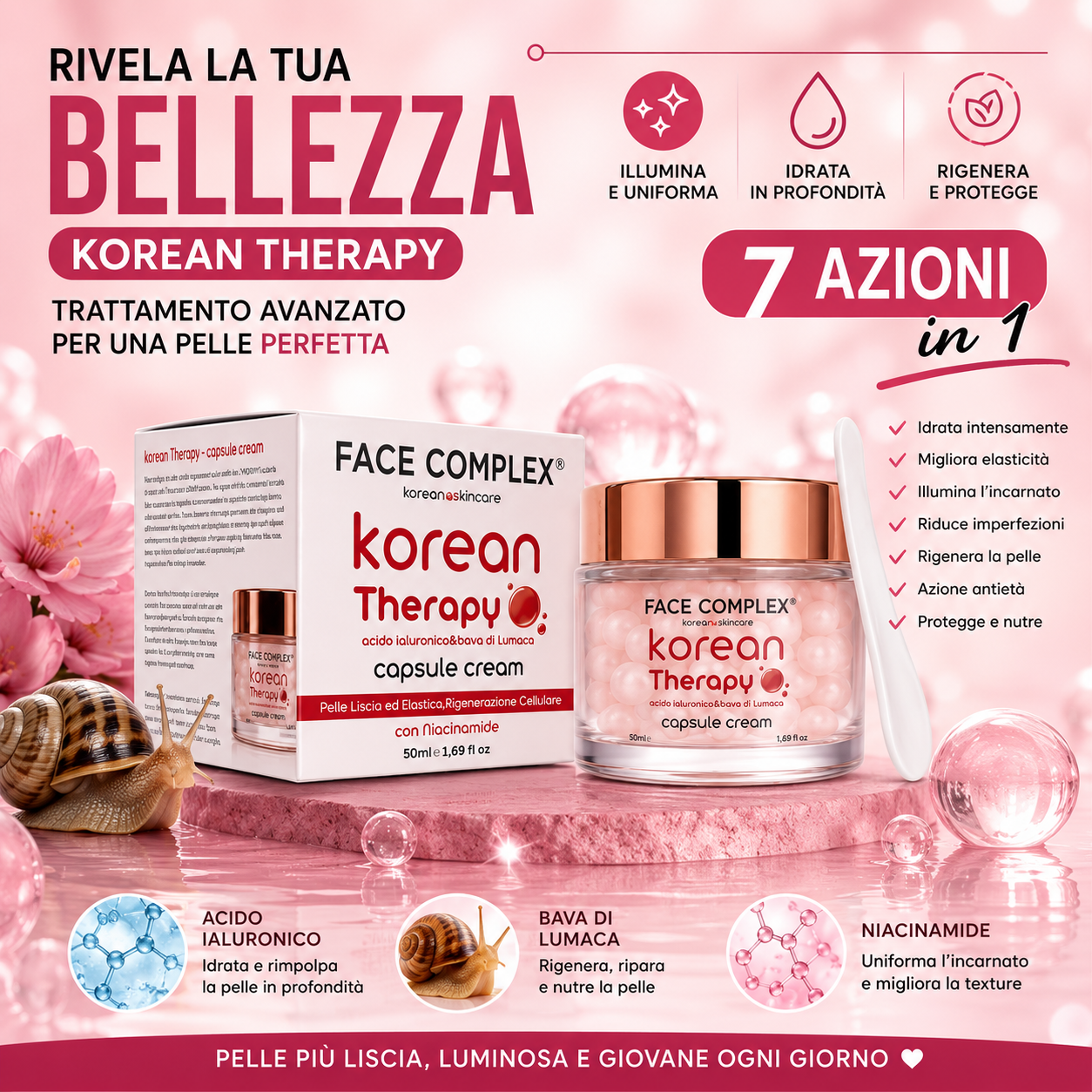 FACE COMPLEX | Korean Cream Niacinamide