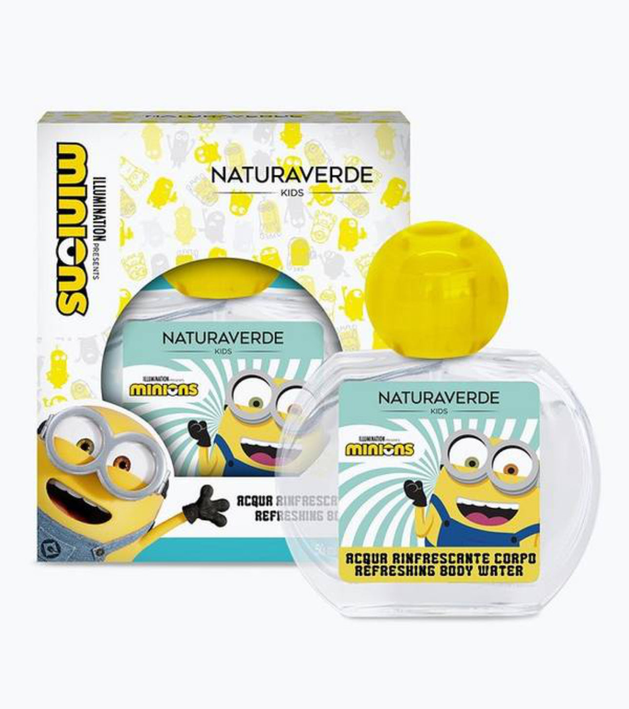 Naturaverde Kids Minions Acqua Rinfrescante Corpo 100 ML