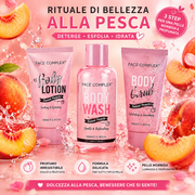 Face Complex Sweet Peach Beauty Kit – Pochette con Body Wash e Body Lotion100 ml