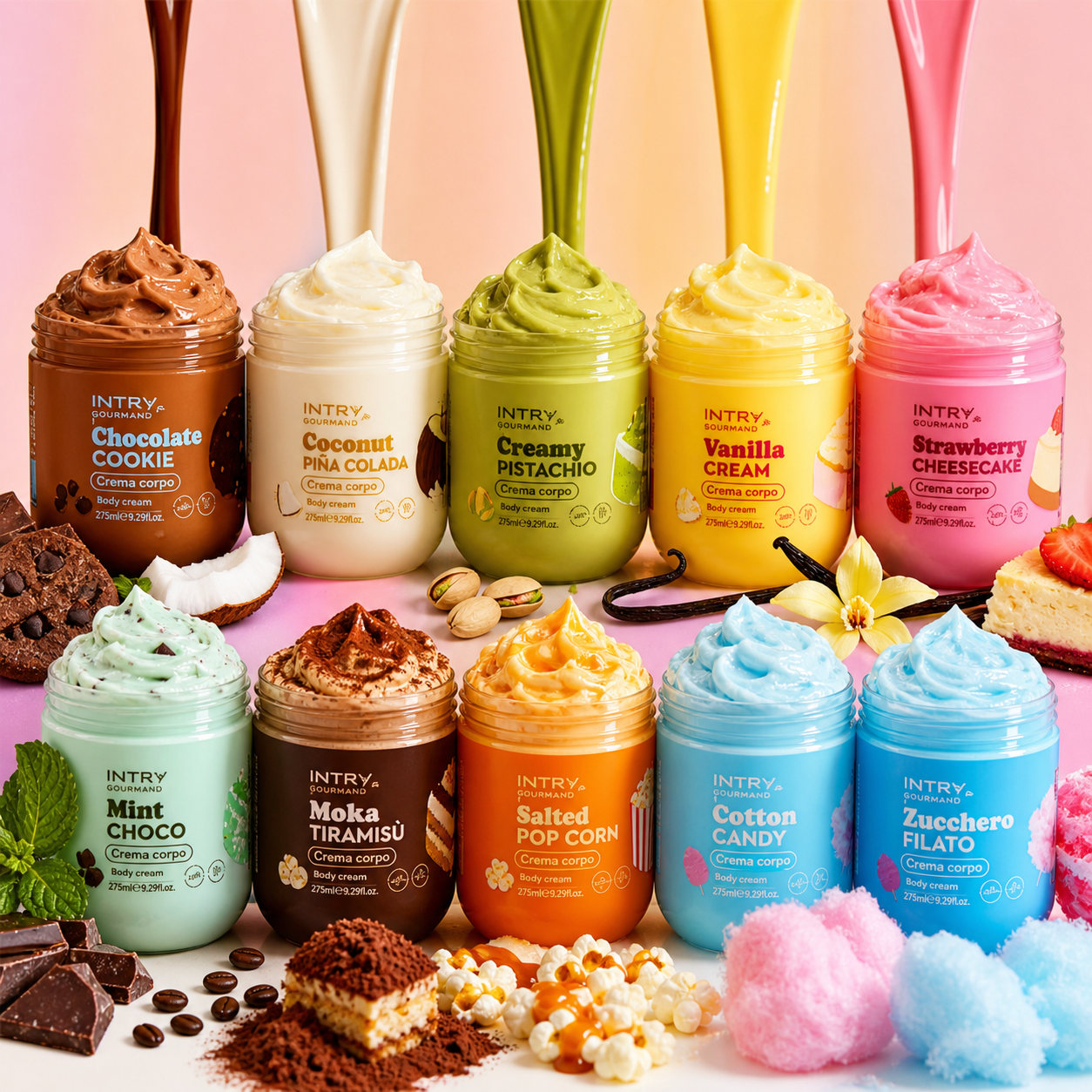Creme corpo Linea Gourmand 🍬275 ml