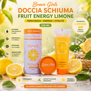 Brave Girls Docciaschiuma Fruit Energy Arancia 236ml