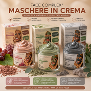 FACE COMPLEX Maschere in Crema Idratanti e Nutrienti Argilla