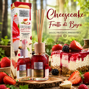 Sweet Home Profumatore Ambiente Bastoncini Cheesecake Frutti di Bosco 100 ml