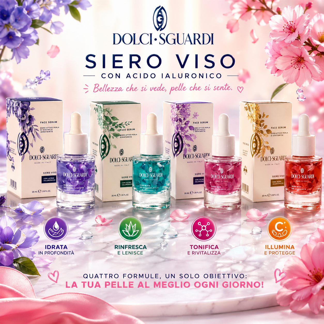 🌸 SIERO VISO DOLCI SGUARDI 35 ml