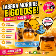 🍯 MASCHERA LABBRA MIELE (vasetto)