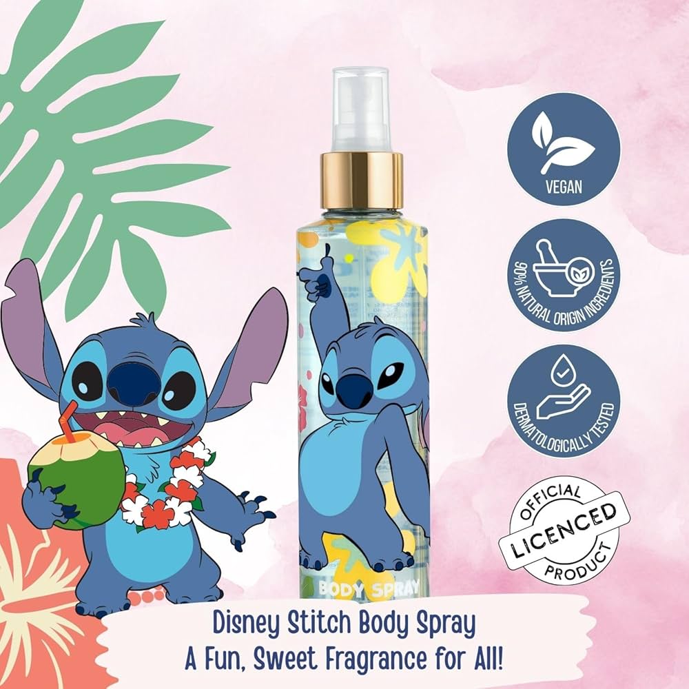 Body Mist Disney Stitch Spray Corpo Profumato 200 ml