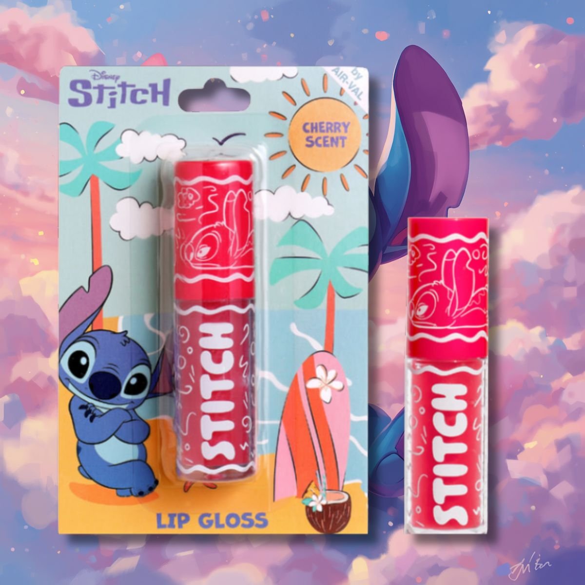 Lucidalabbra Disney Stitch Lip Gloss Cherry ciliegia
