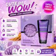 💜 KIT CAPELLI KERATINA & GINSENG

* Contiene: shampoo + spazzola massaggiante