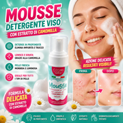 🌼 MOUSSE DETERGENTE VISO CAMOMILLA