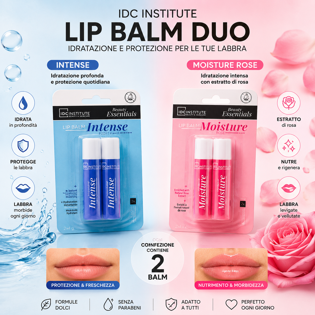 IDC LIP BALM DUO