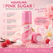 Aquolina Pink Sugar Profumo Roll-On Glitterato Corpo – 50ml