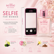 Profumo Selfie For Woman Eau de Toilette – Fragranza Femminile Floreale e Vanigliata