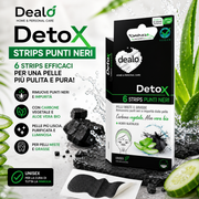 Strisce Punti Neri Detox al Carbone 🖤✨ Pulizia Profonda Pori e Impurità