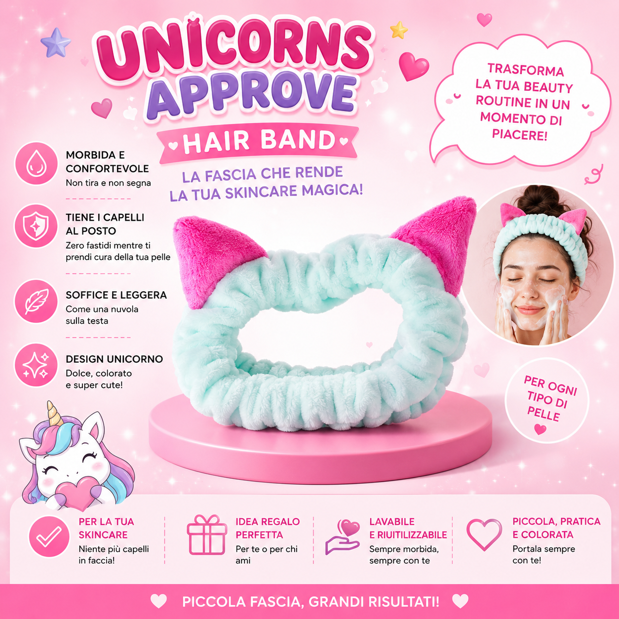Unicorns Approve | Fascia Unicorno