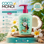 Coco Monoi Bagnodoccia e Latte Corpo 2 in 1 Idratante 400ml