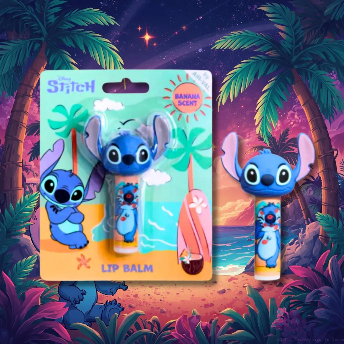 Disney Stitch Balsamo Labbra Banana