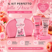 Face Complex Gift Set Sweet Peach – Body Wash + Body Lotion + Burro Corpo