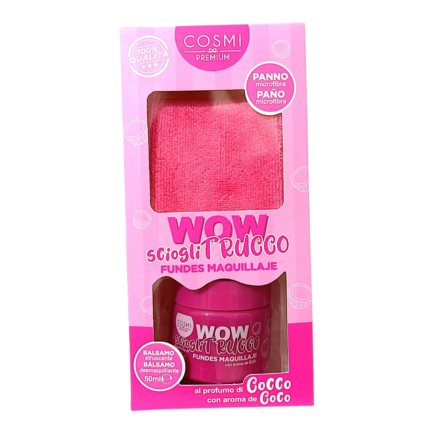 Panno stuccante più burro stuccante al cocco 🥥