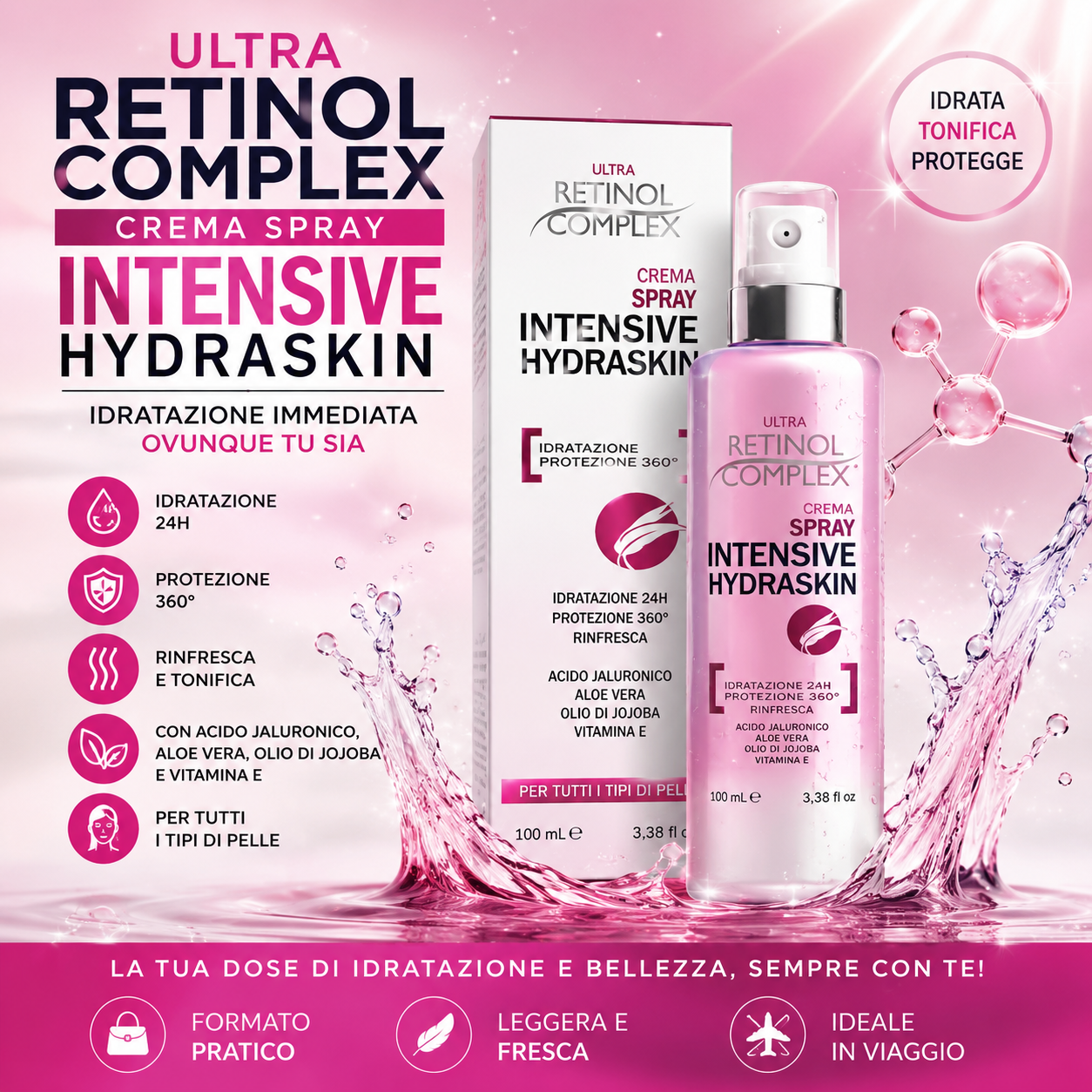 RETINOL COMPLEX | Crema spray idratante