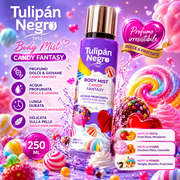 Tulipán Negro Candy Acqua corpo 250 ml – Profumo Corpo Fruttato