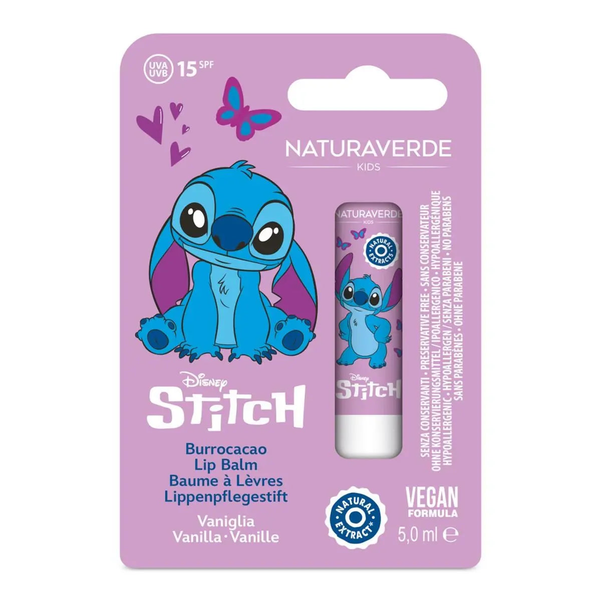 Balsamo Labbra Disney Stitch Vanilla Lip Balm